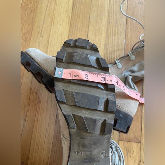 90s Vintage US Army Hot Weather Desert Boot  US Mens Size 6.5 - Picture 7 of 11